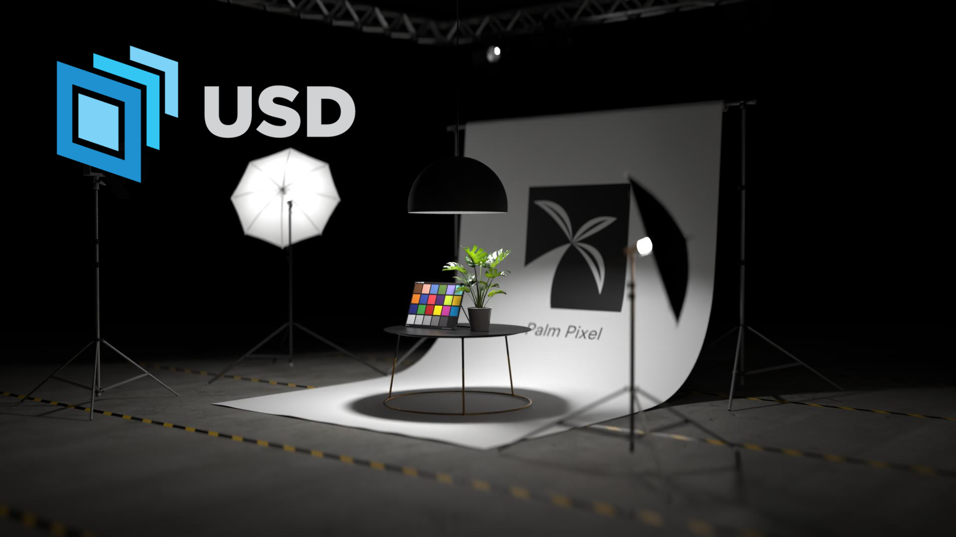 3D Flares Positioning Nuke example scene thumbnail