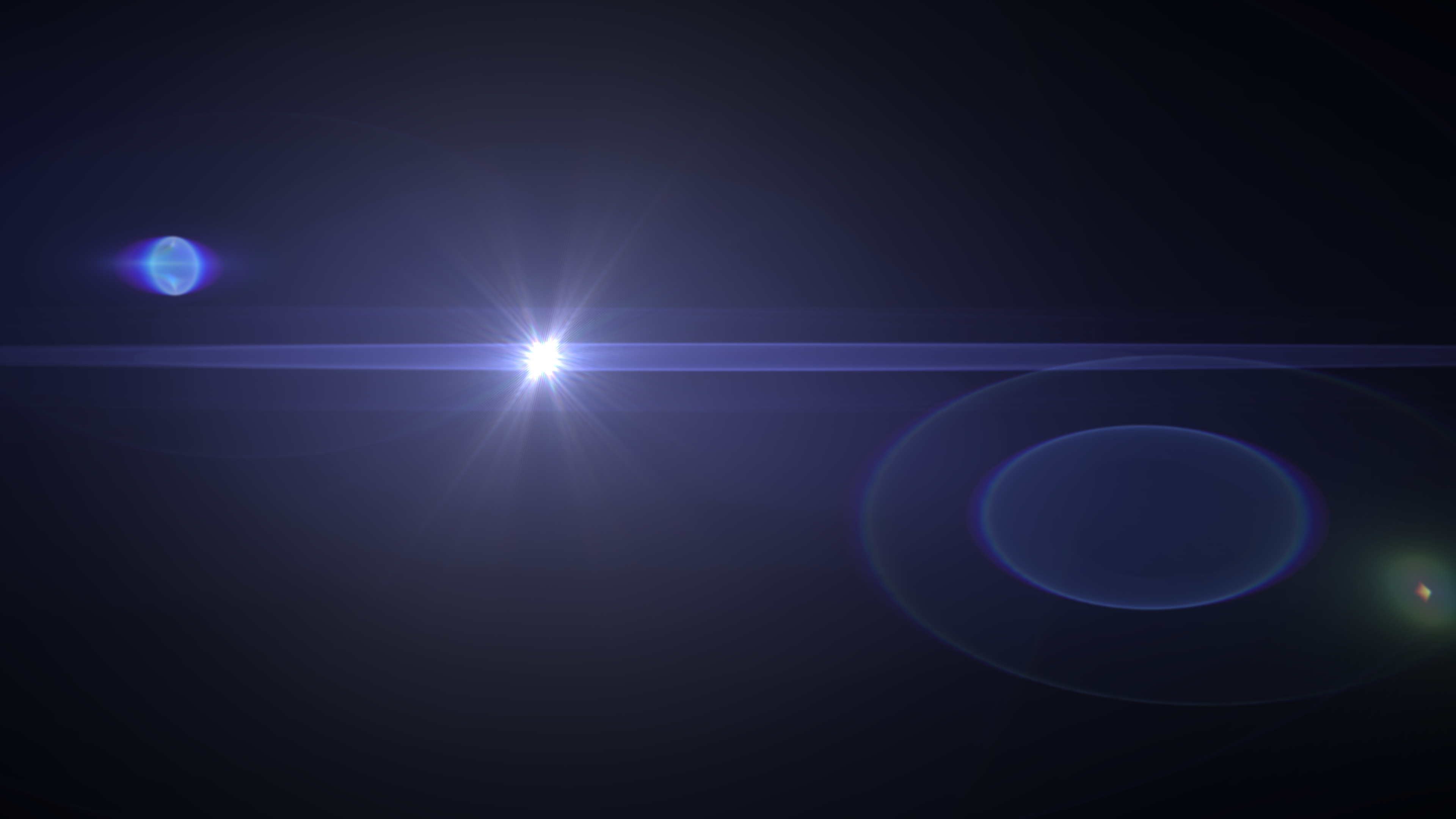 Cinematic flare example created with Flares OFX